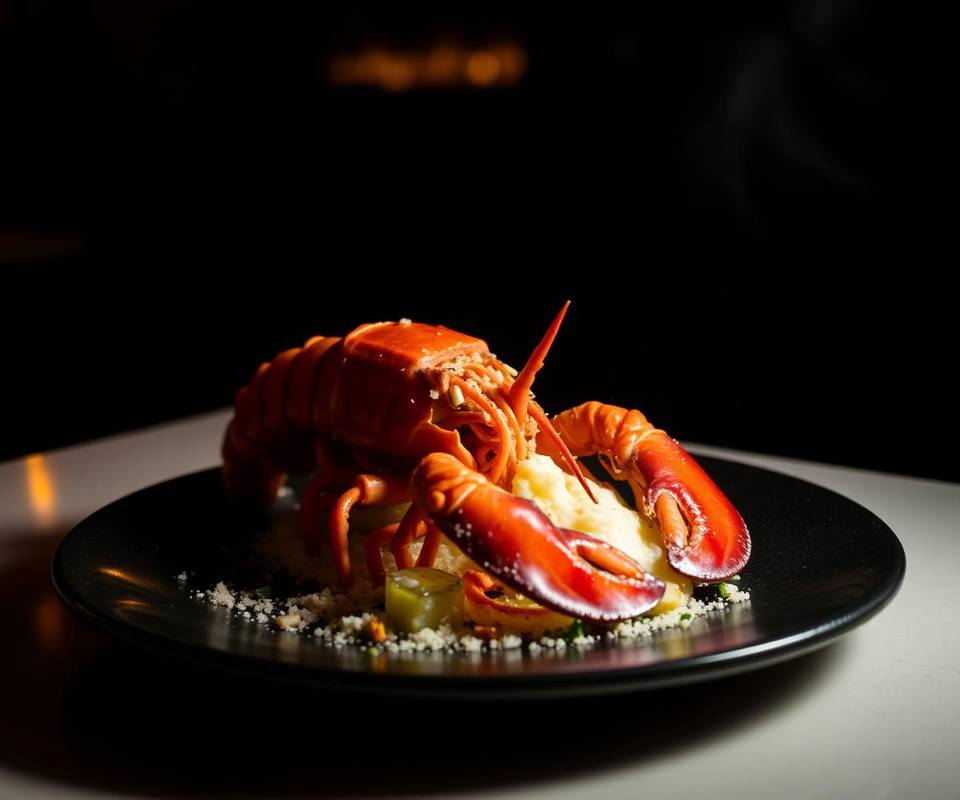 A lobster plate at Lobster House